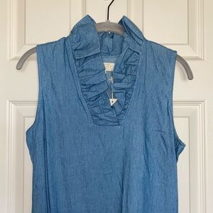 Denim high-collar Mud Pie women’s dress